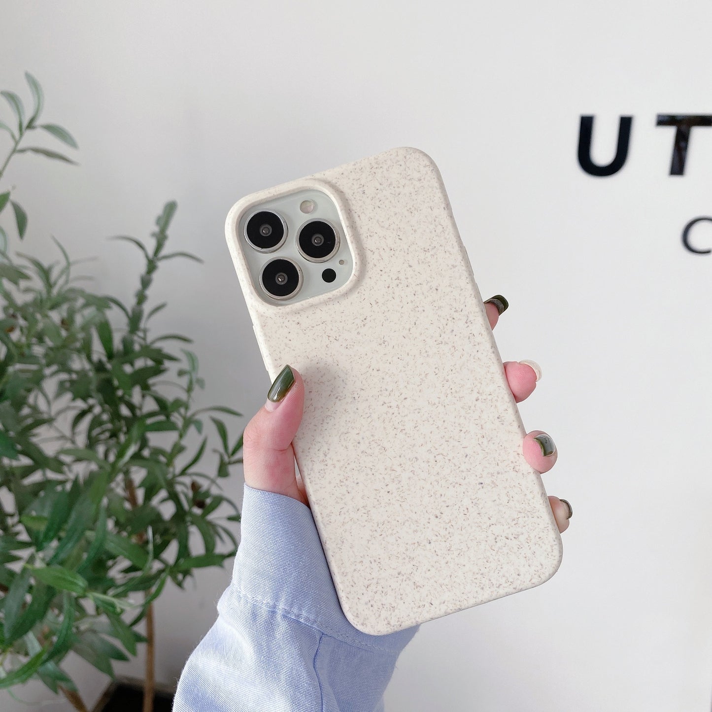 Pure Color Biodegradable Mobile Phone Case